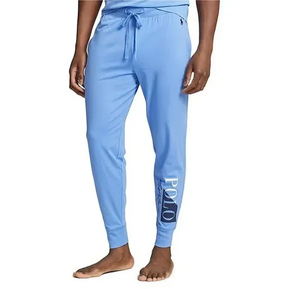 Polo Ralph Lauren Men's Size 4X Blue Lightweight Lounge Sleep Jogger Pants - Picture 10 of 10
